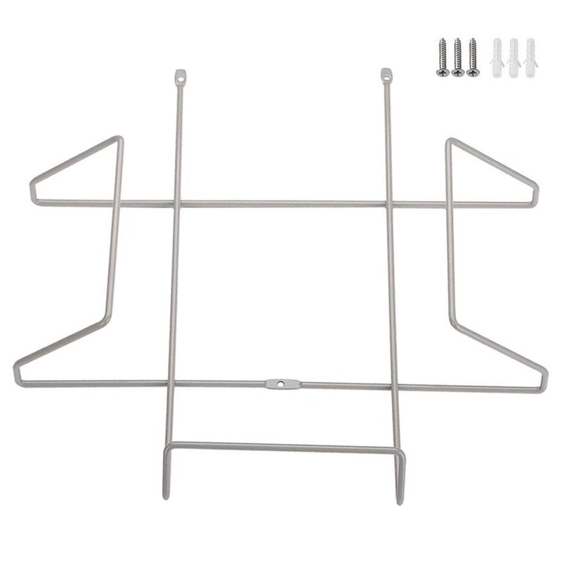 Attisstore Hard Hat Holder Hard Hat Storage Rack Wall Mounted, Gray - Image 1